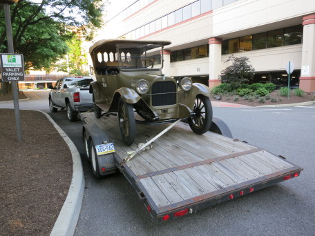 A 1918 Dodge Brothers Army Staff Touring Car like Dwight D. Eisenhower might have driven in 1919. 